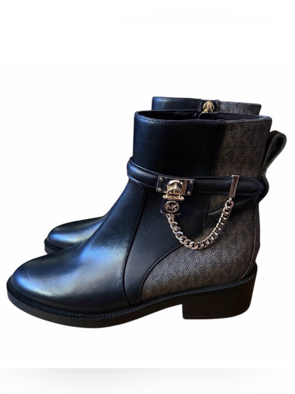 Woman Michael Kors Hamilton Ankle Boots - Picture 2 of 11